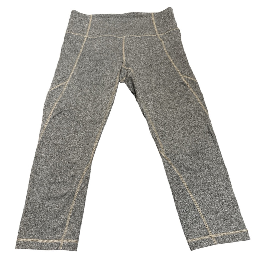 Athleta Women Gray Leggings,Size S